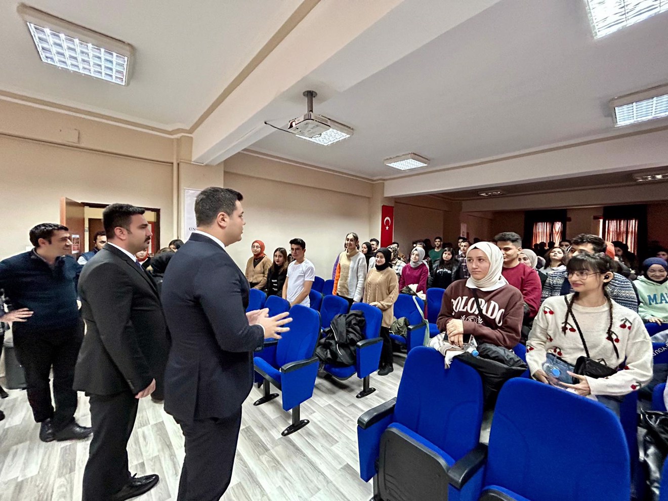 Yüksekokulumuzda "Temel Afet Bilinci Eğitimi" Verildi